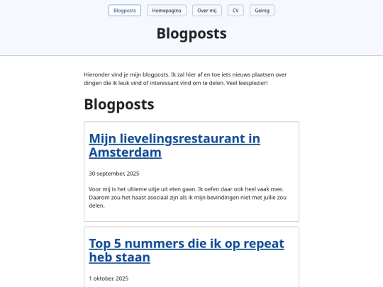 blog screenshot