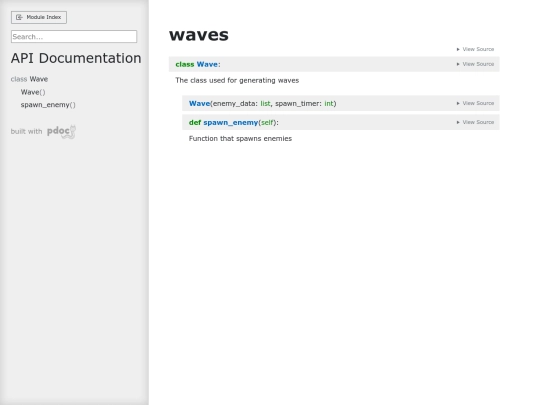 waves screenshot