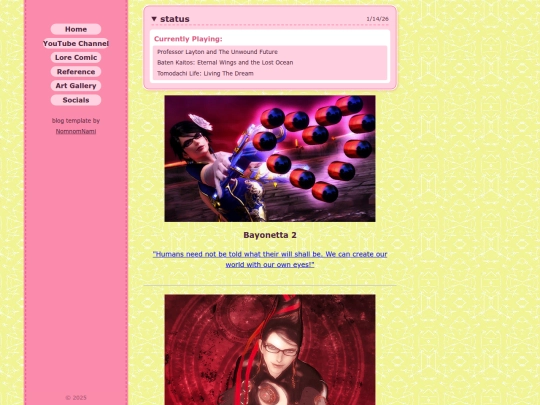 game_journal screenshot