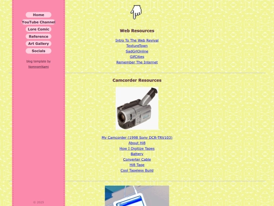 links screenshot