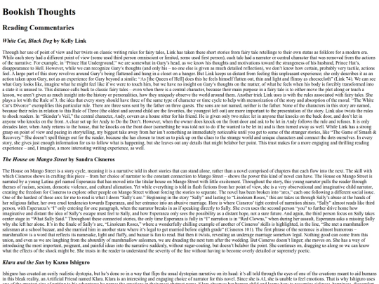 bookishThoughts screenshot