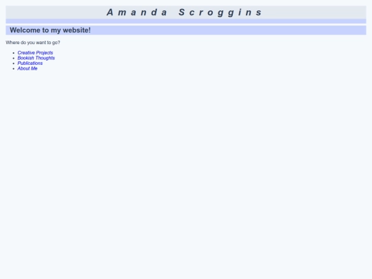 index screenshot