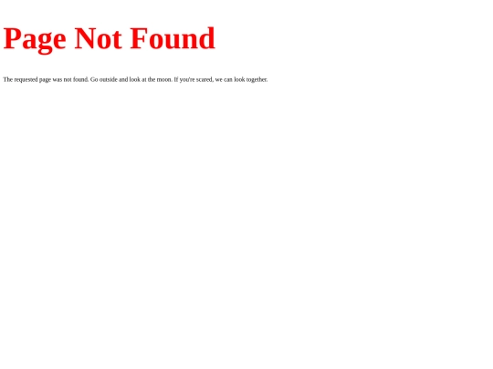 not_found screenshot