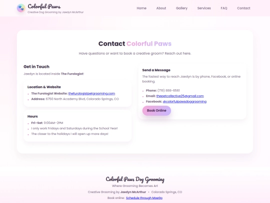 contact screenshot