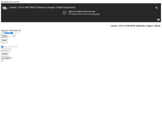 webdeck-player screenshot