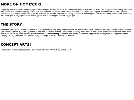 MoreOnHOMESICK screenshot