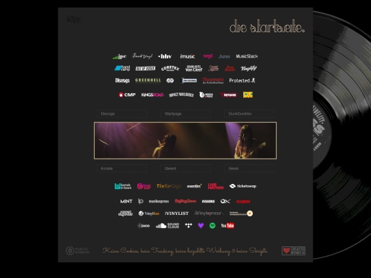 Startseite.vinyl/_Start screenshot