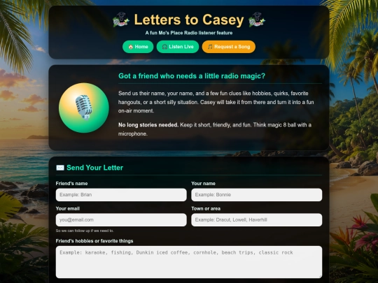 letters-to-casey screenshot