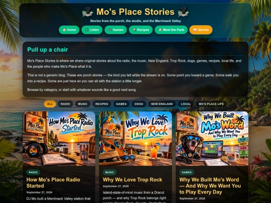 stories screenshot