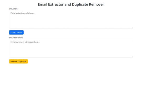 my-apps/Tools/emailextract screenshot