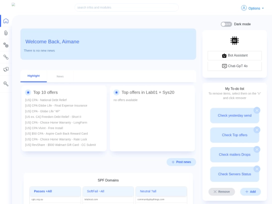 my-apps/dash screenshot