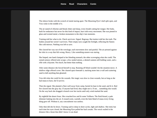 story screenshot