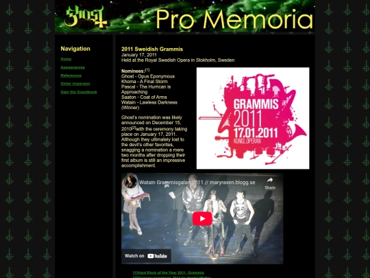 Eras/I/2011/2011Grammis screenshot