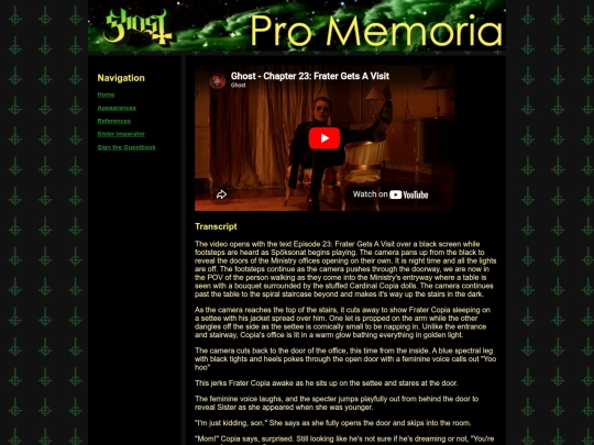 Eras/VI/2025/Chapter23 screenshot