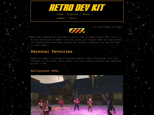 games screenshot