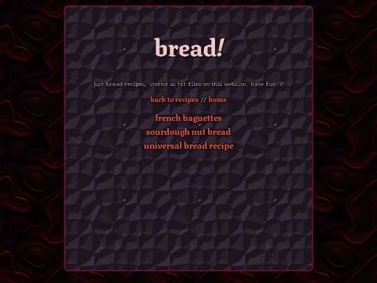recipes/local/bread/bread screenshot