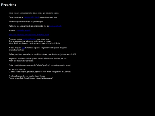 ideias/preceitos screenshot