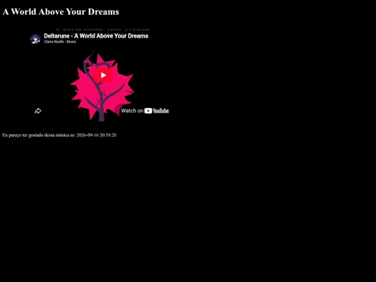 musica/A_World_Above_Your_Dreams screenshot