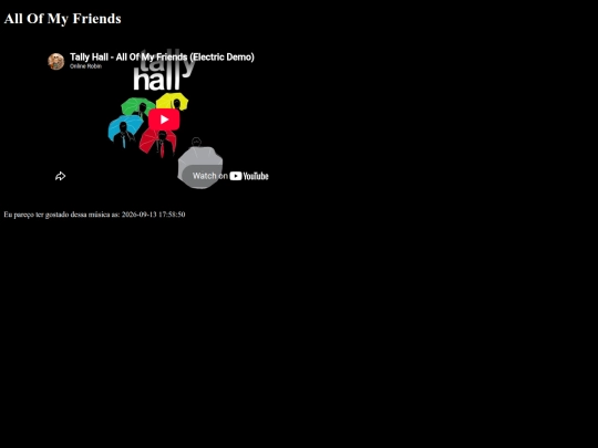 musica/All_Of_My_Friends screenshot