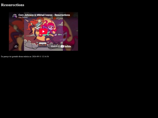 musica/Ressurections screenshot