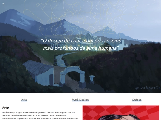 portfolio screenshot
