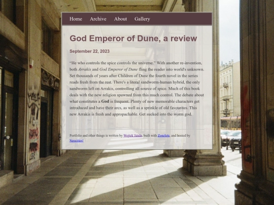 posts/2023-09-22-God-Emperor-of-Dune-Review screenshot