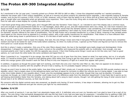 audio/ProtonAM-300 screenshot
