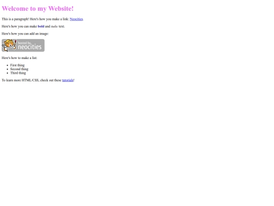 CV screenshot