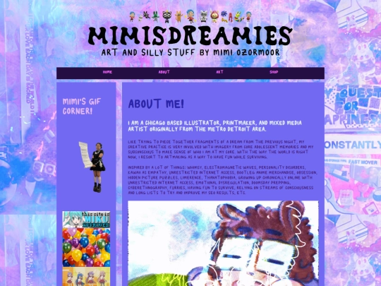 aboutpage screenshot