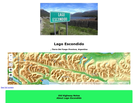 Lago_Escondido screenshot