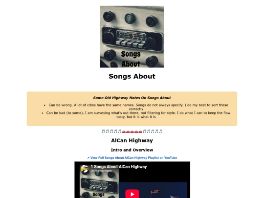 Songs_About screenshot