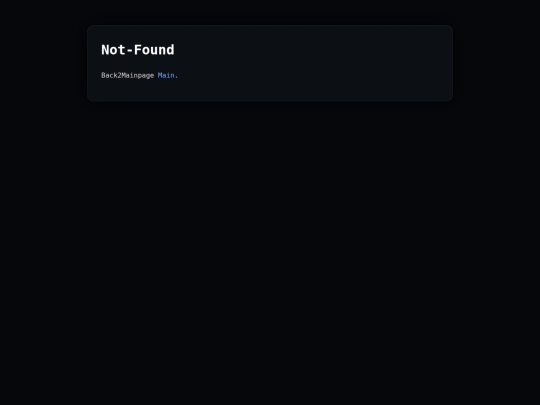not_found screenshot