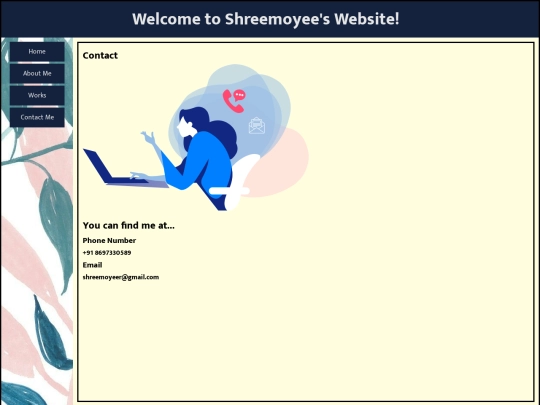 contact screenshot