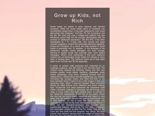 new website/article screenshot