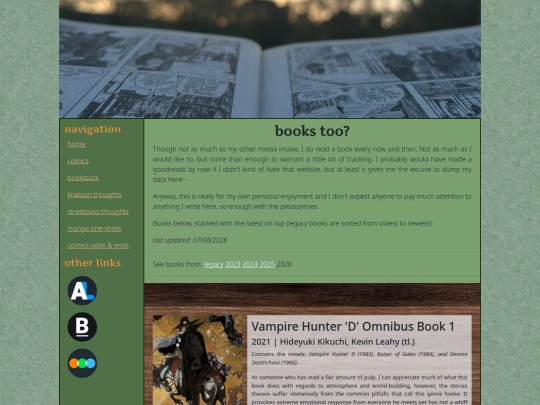 bookstack screenshot