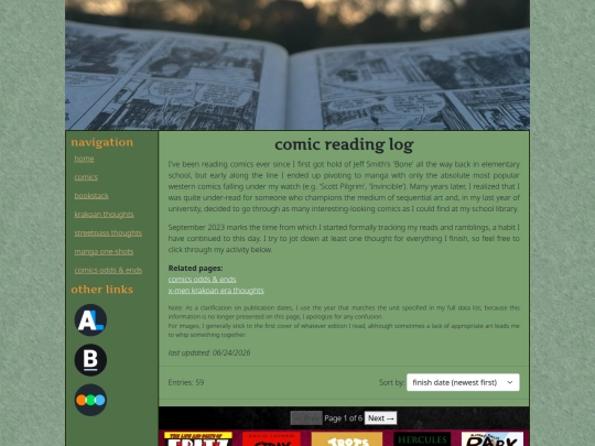 comics screenshot