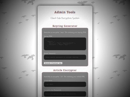 secure/admin screenshot