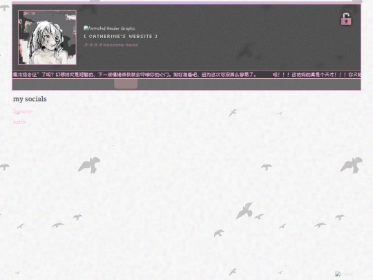 socials screenshot