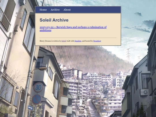 archive screenshot