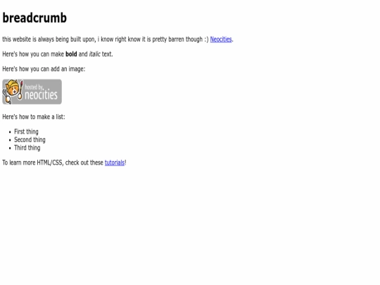 index screenshot