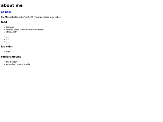 aboutme screenshot
