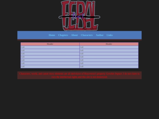 characters screenshot