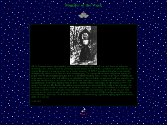 Monster of the week/Monsteroftheweek1 screenshot