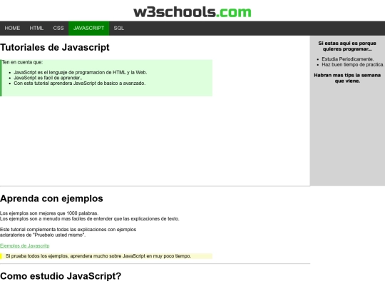 Taller programacion web/Javascript screenshot