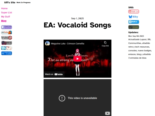 blog/vocaloid-songs screenshot