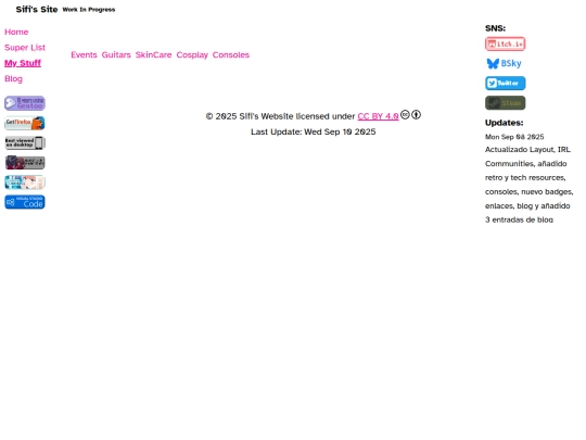 mystuff screenshot
