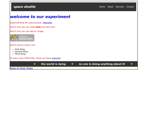 index screenshot