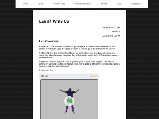scratch/scratchLab1 screenshot