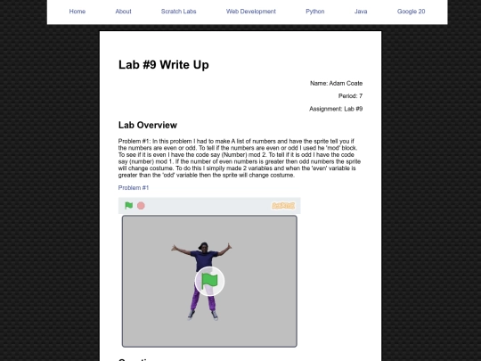scratch/scratchLab9 screenshot