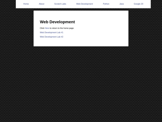 webDev1 screenshot